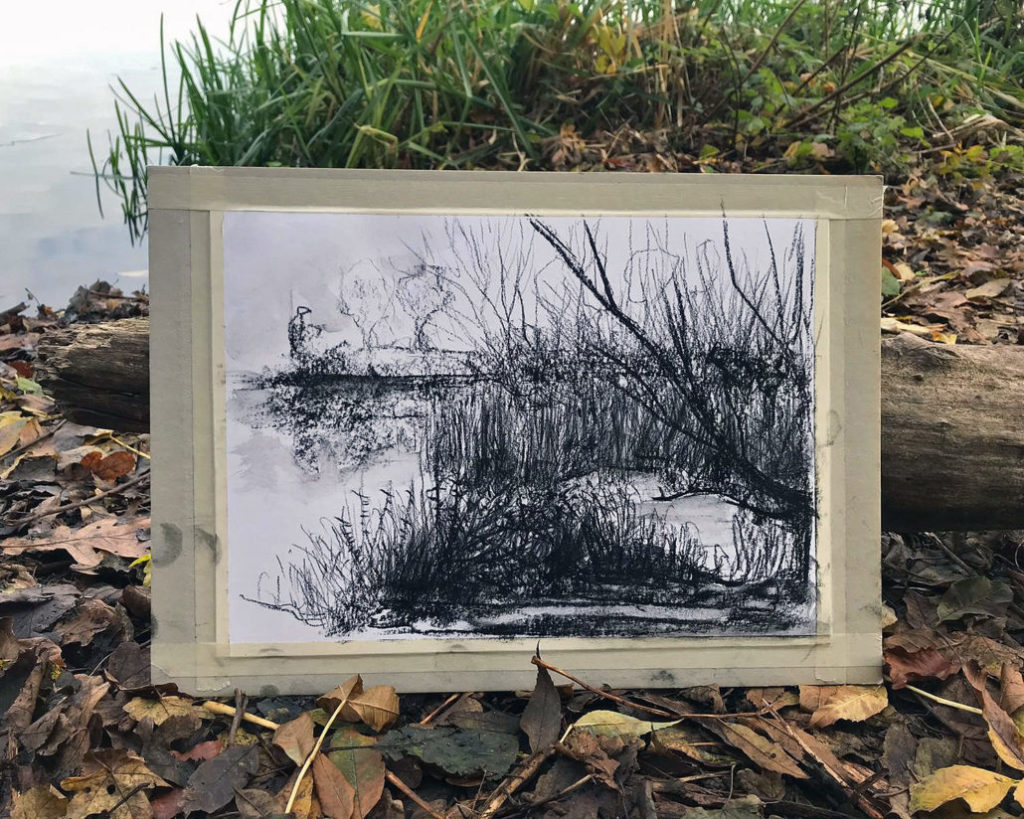Natuurtekenen Flevopark