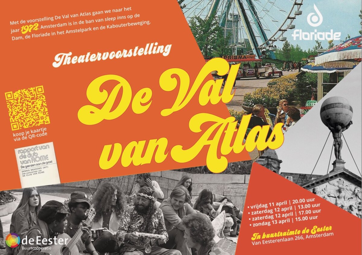 de val van atlas poster