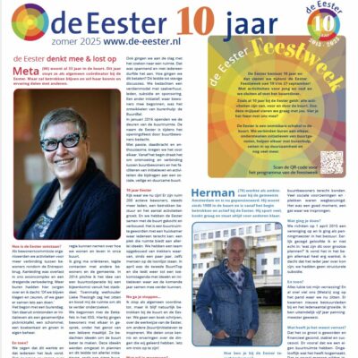 Eesterkrant is uit