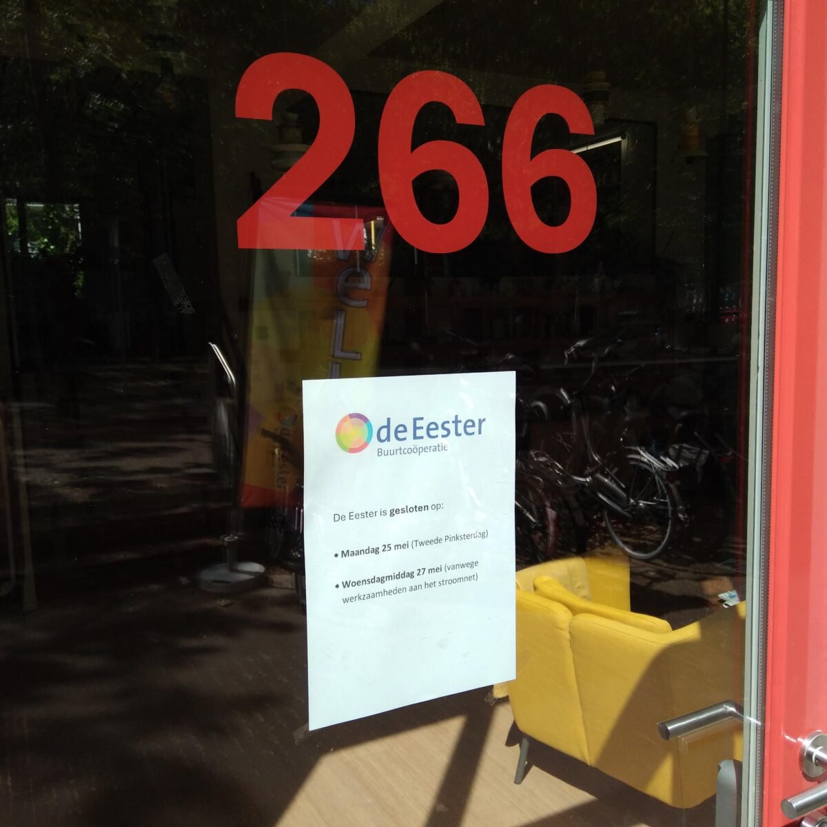 Eester dicht 27 mei 26