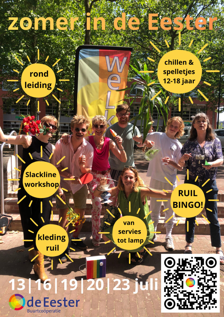 poster zomer in de Eester juli 2026
