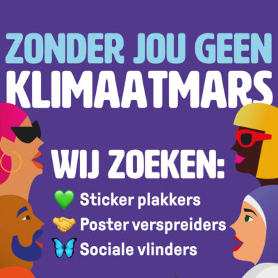 klimaatmars poster