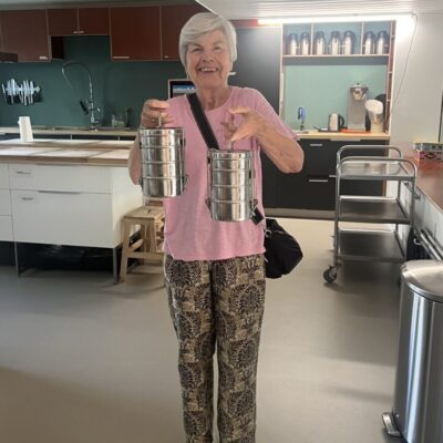 Ursula samen eten voor Katie - BuurtBel