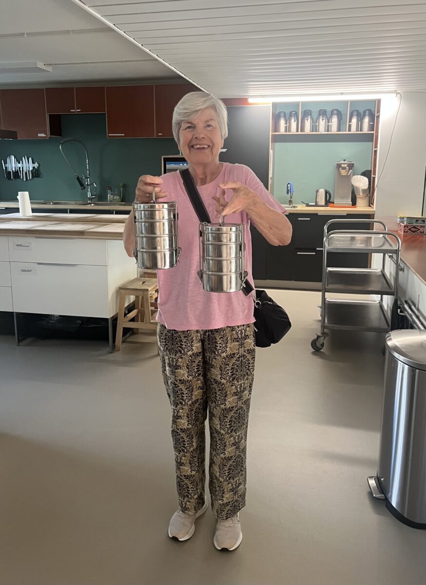 Ursula samen eten voor Katie - BuurtBel