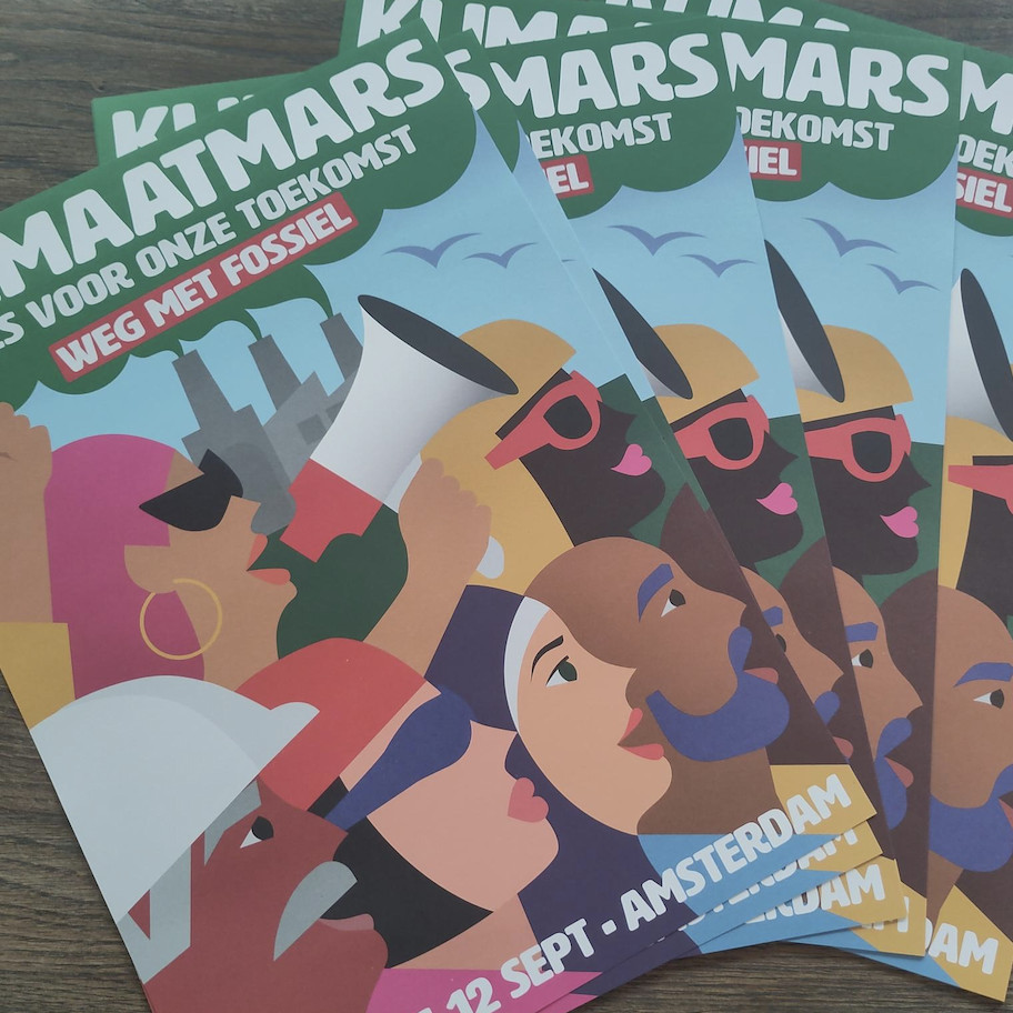 poster klimaatmars 12 september 2026