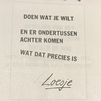 Loesje doen wat je wilt... vierkant